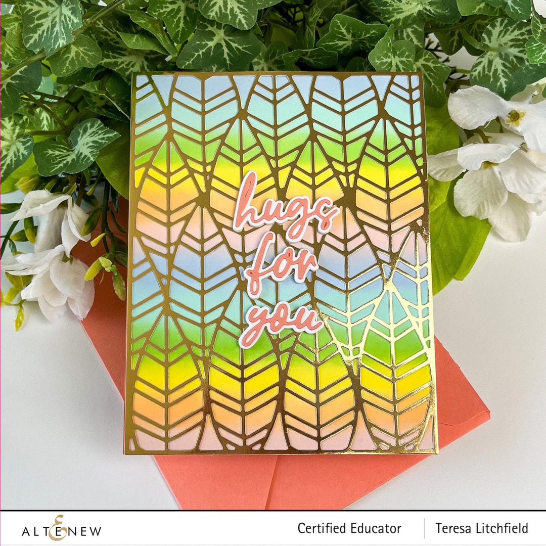 Part A-Glitz Art Craft Co.,LTD Dies Curtain Leaves Cover Die