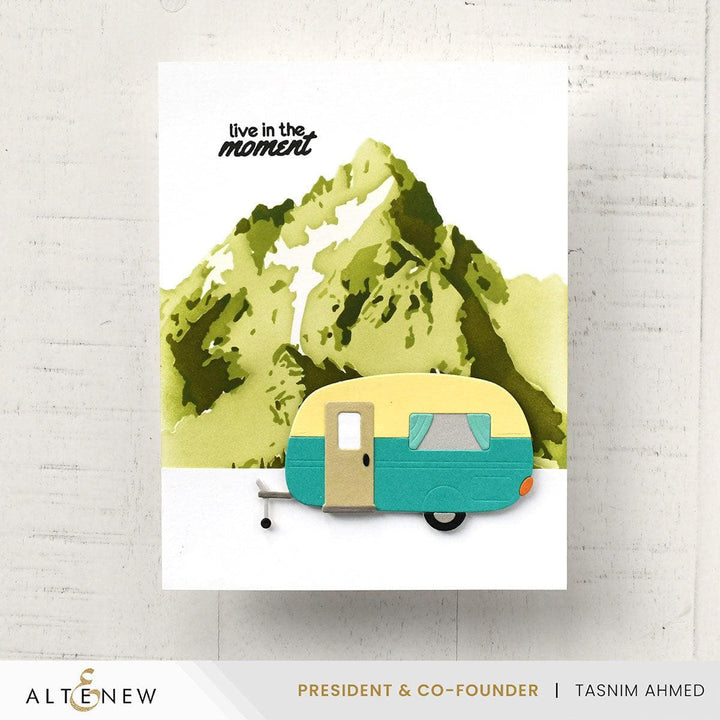 Cute Camper Layering Die Set