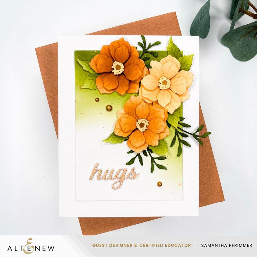 Cute Open Rose Layering Die Set | Altenew