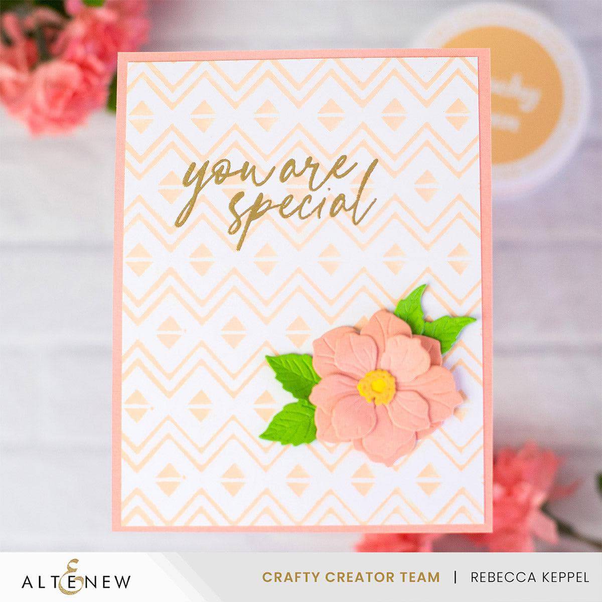 Cute Open Rose Layering Die Set | Altenew