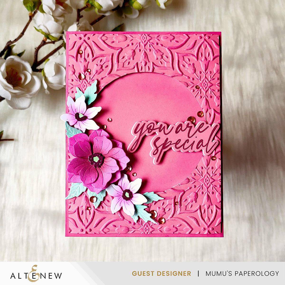 Cute Open Rose Layering Die Set | Altenew