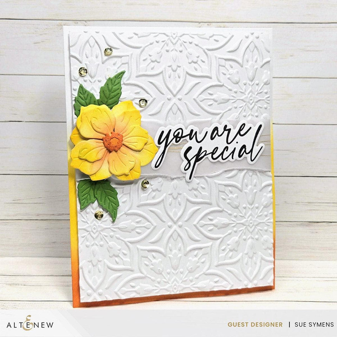 Cute Open Rose Layering Die Set