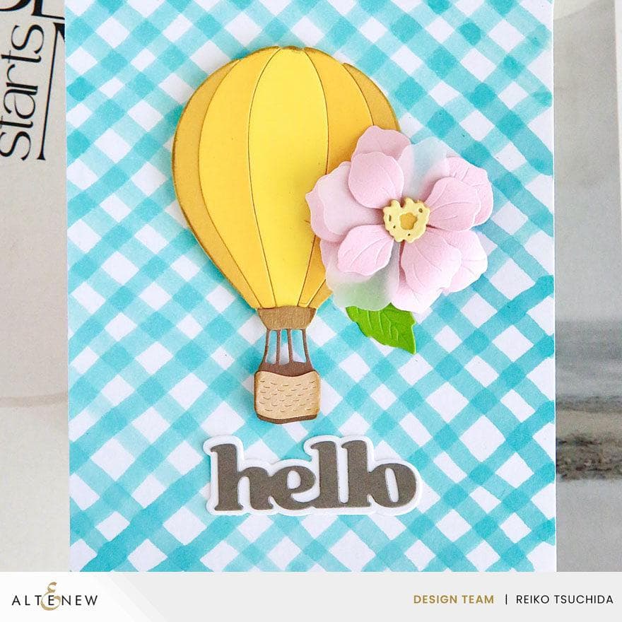 Cute Open Rose Layering Die Set