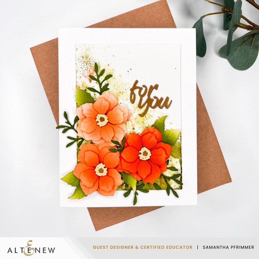 Cute Open Rose Layering Die Set | Altenew
