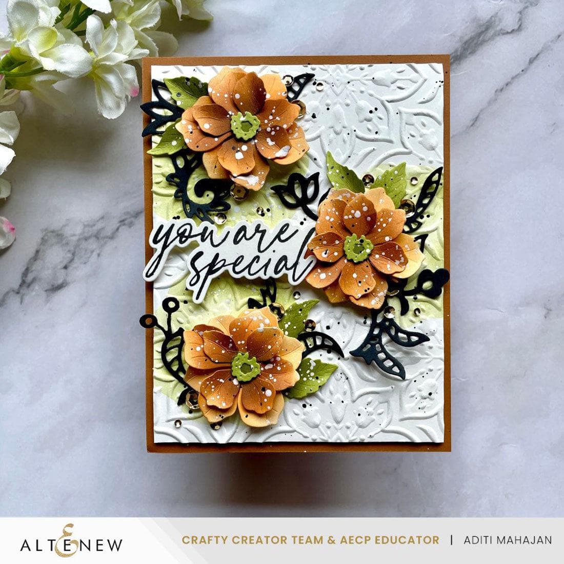 Cute Open Rose Layering Die Set | Altenew