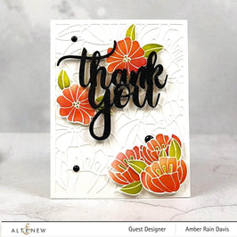 Part A-Glitz Art Craft Co.,LTD Dies Dainty Blooms Cover Die