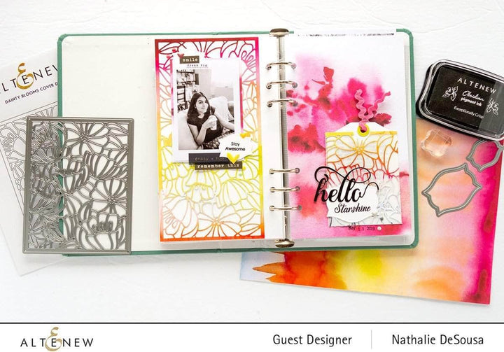 Part A-Glitz Art Craft Co.,LTD Dies Dainty Blooms Cover Die