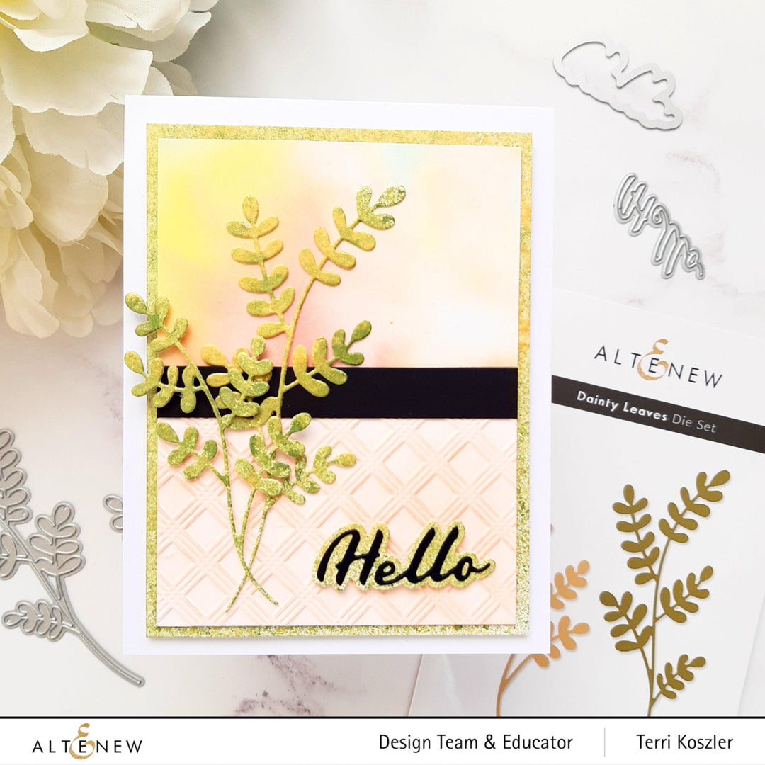 Part A-Glitz Art Craft Co.,LTD Dies Dainty Leaves Die Set