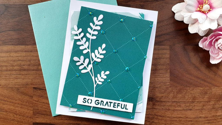 Part A-Glitz Art Craft Co.,LTD Dies Dainty Leaves Die Set