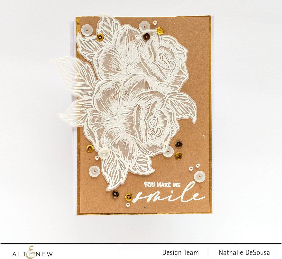 Part A-Glitz Art Craft Co.,LTD Dies Darling Rose Die Set