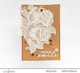 Part A-Glitz Art Craft Co.,LTD Dies Darling Rose Die Set