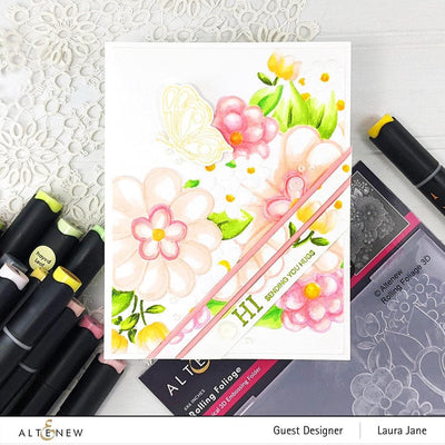 Part A-Glitz Art Craft Co.,LTD Dies Dazzling Dahlia Die Set