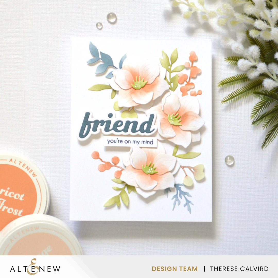 Delicate Magnolia Layering Die Set