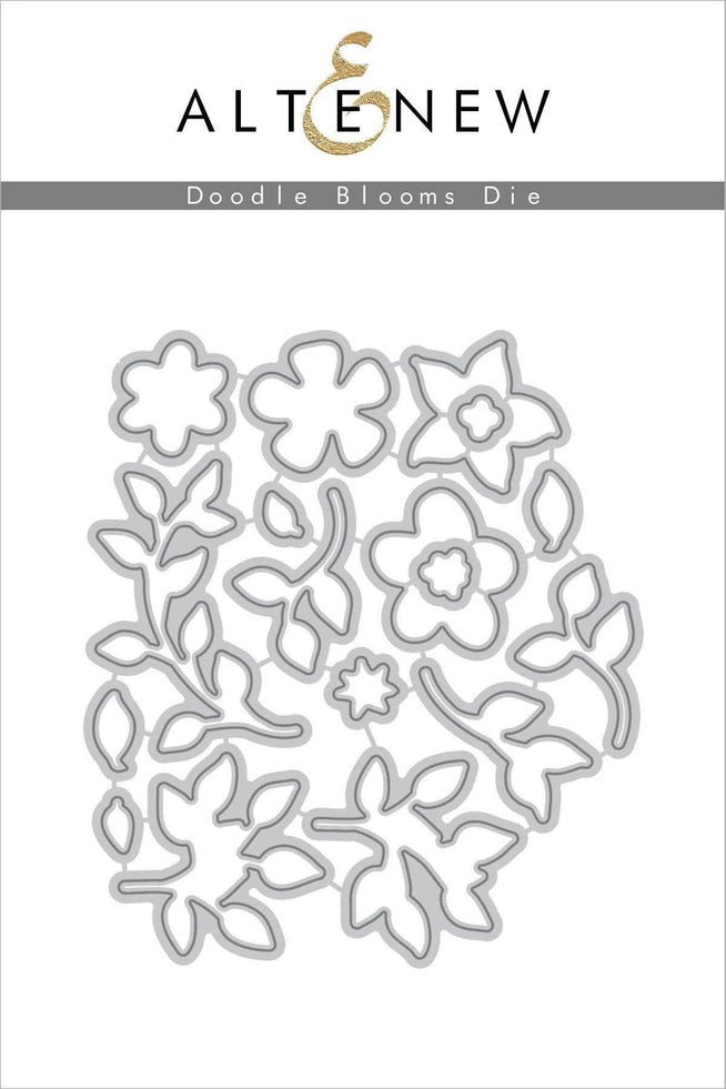 Part A-Glitz Art Craft Co.,LTD Dies Doodle Blooms Die Set