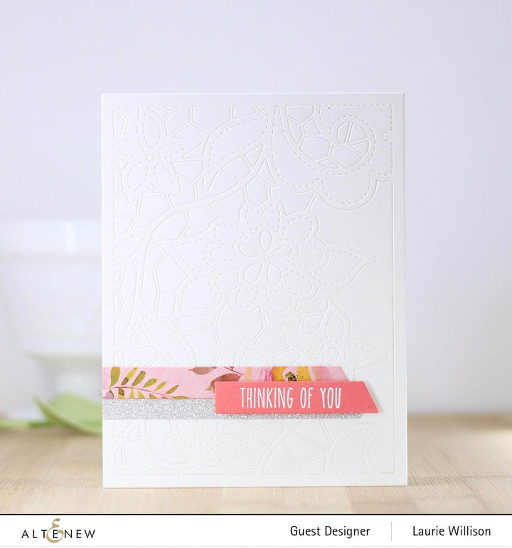 Part A-Glitz Art Craft Co.,LTD Dies Doodled Lace Cover Die