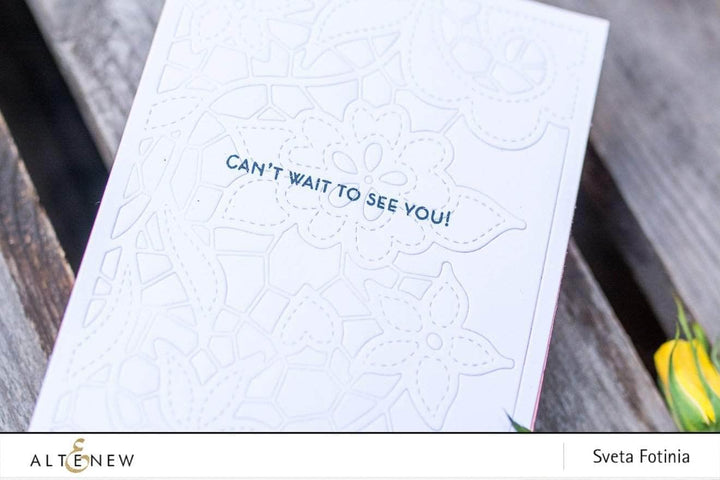 Part A-Glitz Art Craft Co.,LTD Dies Doodled Lace Cover Die