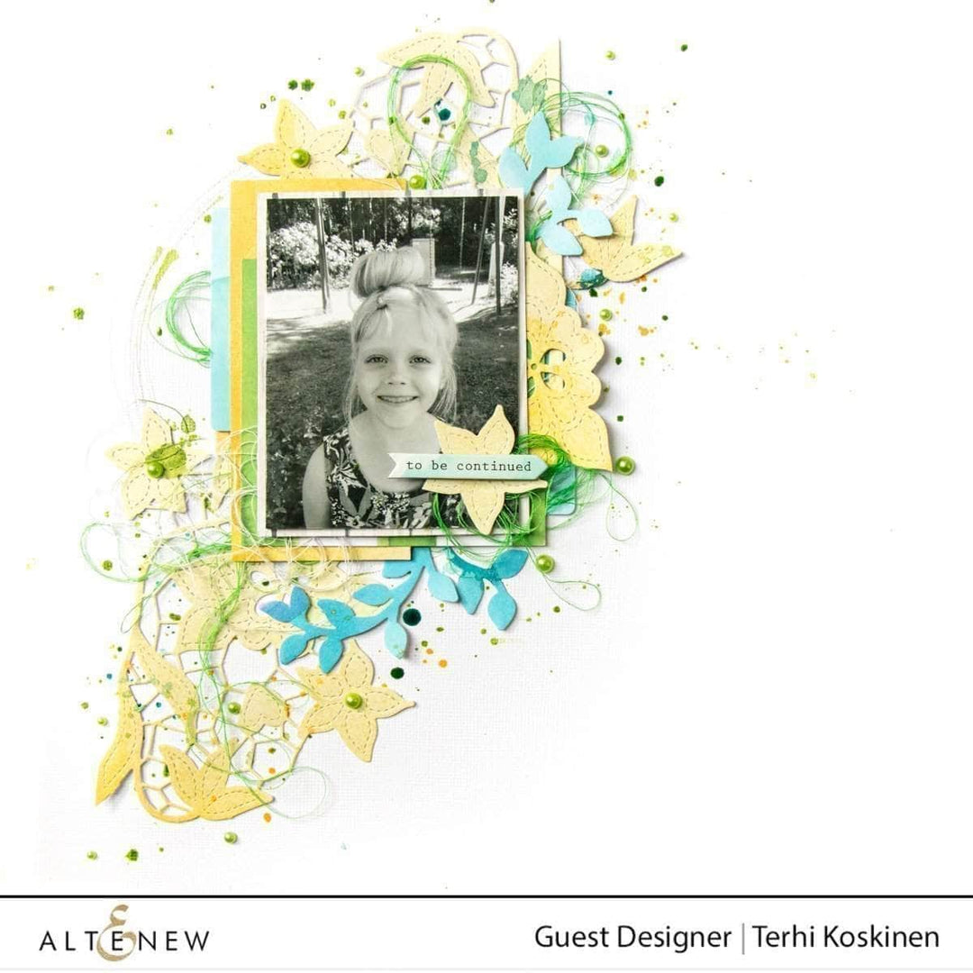 Part A-Glitz Art Craft Co.,LTD Dies Doodled Lace Cover Die