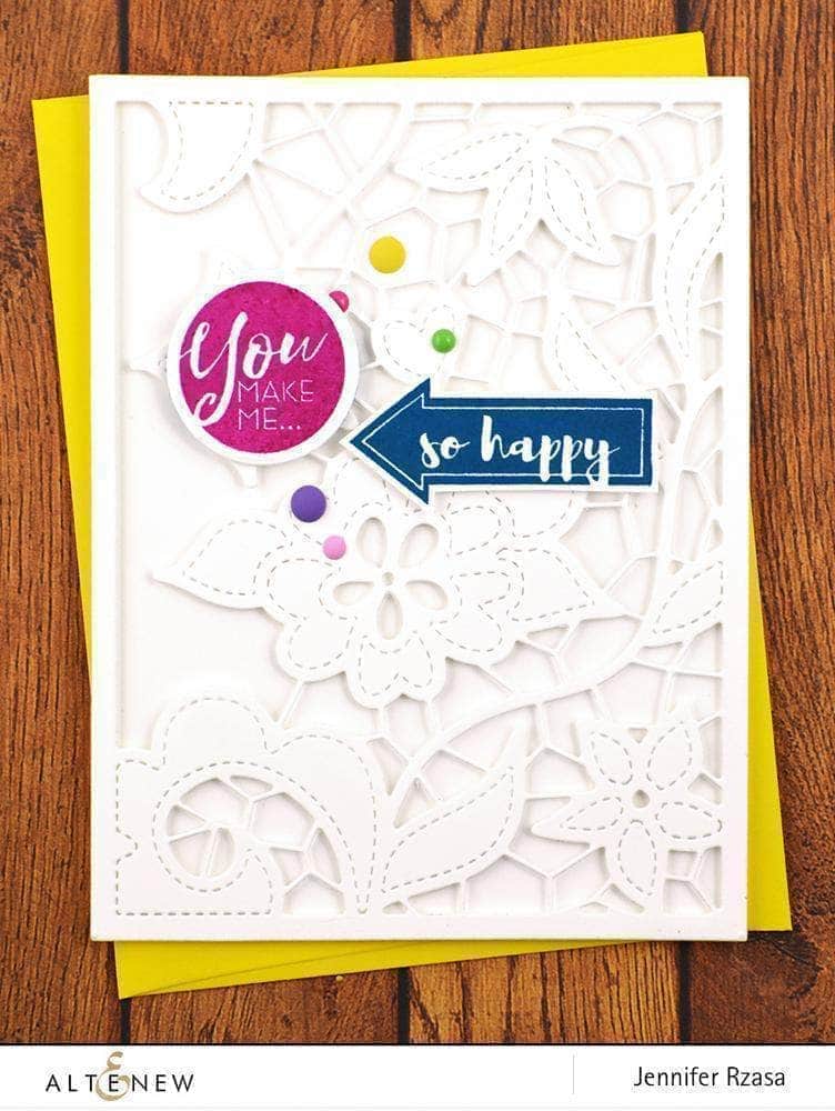 Part A-Glitz Art Craft Co.,LTD Dies Doodled Lace Cover Die