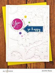 Part A-Glitz Art Craft Co.,LTD Dies Doodled Lace Cover Die