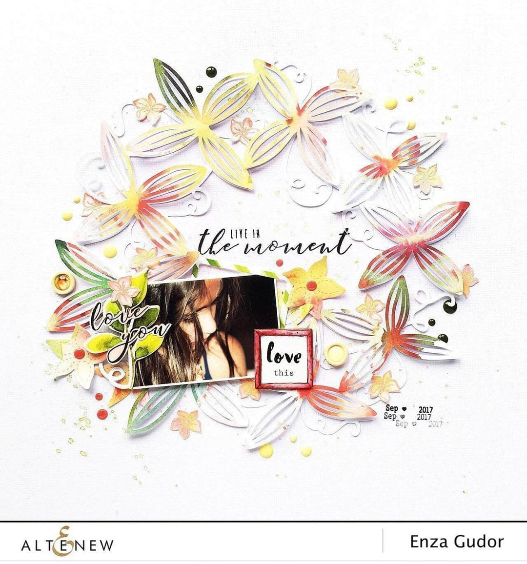 Part A-Glitz Art Craft Co.,LTD Dies Doodled Lace Cover Die