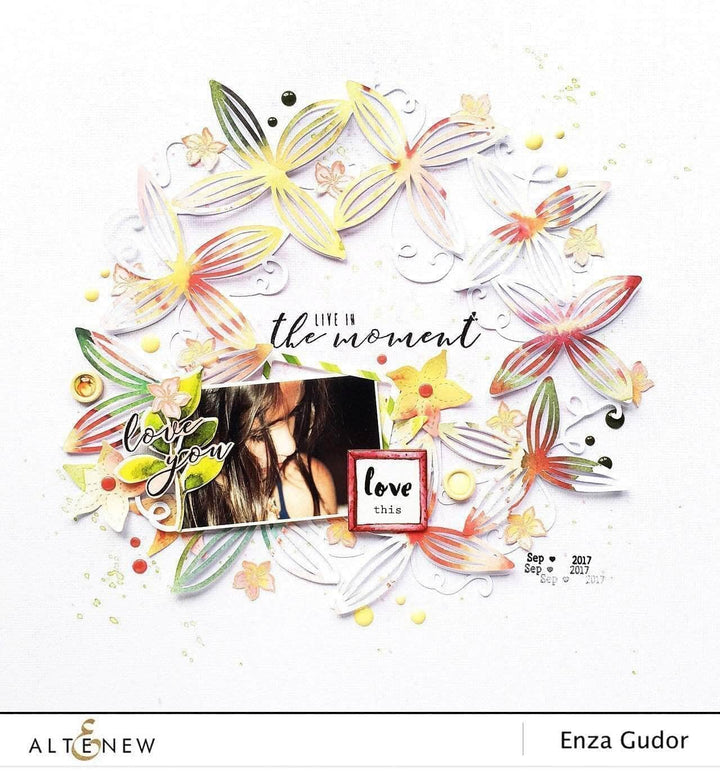 Part A-Glitz Art Craft Co.,LTD Dies Doodled Lace Cover Die