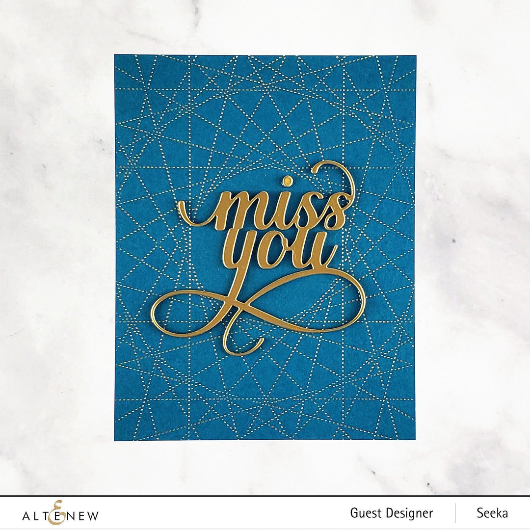 Part A-Glitz Art Craft Co.,LTD Dies Dotted Geo Cover Die