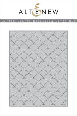 Part A-Glitz Art Craft Co.,LTD Dies Dotted Scales Debossing Cover Die