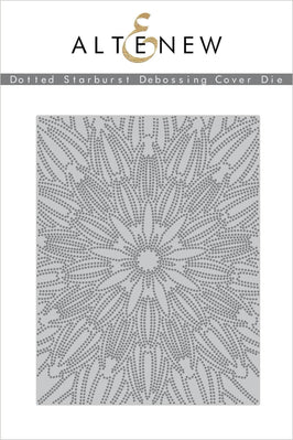Part A-Glitz Art Craft Co.,LTD Dies Dotted Starburst Debossing Cover Die