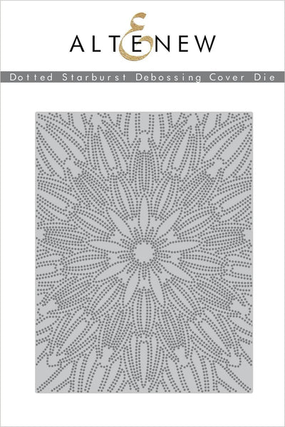 Part A-Glitz Art Craft Co.,LTD Dies Dotted Starburst Debossing Cover Die
