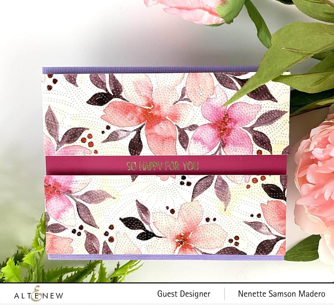 Part A-Glitz Art Craft Co.,LTD Dies Dotted Starburst Debossing Cover Die