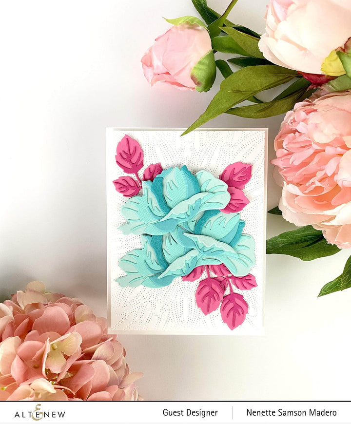 Part A-Glitz Art Craft Co.,LTD Dies Dotted Starburst Debossing Cover Die