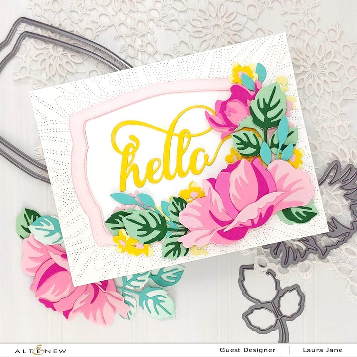 Part A-Glitz Art Craft Co.,LTD Dies Dotted Starburst Debossing Cover Die