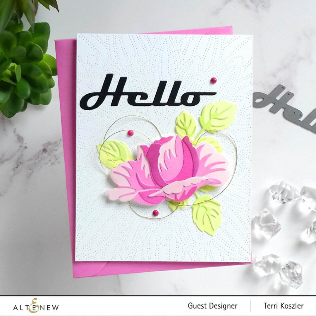 Part A-Glitz Art Craft Co.,LTD Dies Dotted Starburst Debossing Cover Die