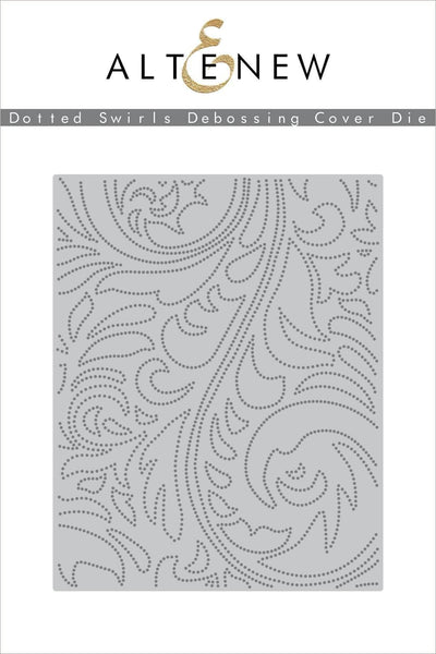 Part A-Glitz Art Craft Co.,LTD Dies Dotted Swirls Debossing Cover Die