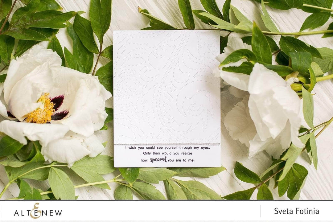 Part A-Glitz Art Craft Co.,LTD Dies Dotted Swirls Debossing Cover Die