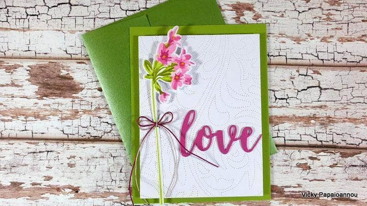 Part A-Glitz Art Craft Co.,LTD Dies Dotted Swirls Debossing Cover Die