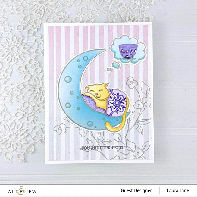 Part A-Glitz Art Craft Co.,LTD Dies Dreamy Cat Die Set