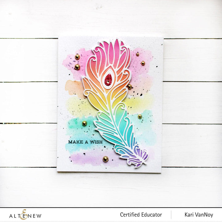 Part A-Glitz Art Craft Co.,LTD Dies Dreamy Feathers Die Set