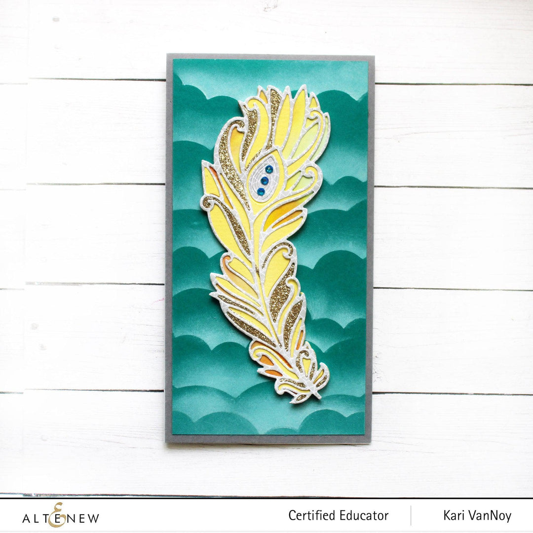 Part A-Glitz Art Craft Co.,LTD Dies Dreamy Feathers Die Set