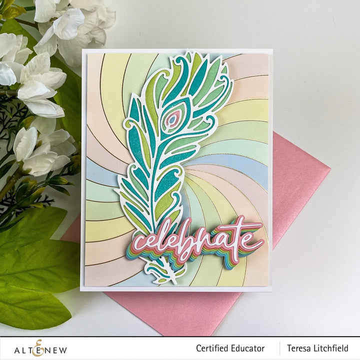 Part A-Glitz Art Craft Co.,LTD Dies Dreamy Feathers Die Set