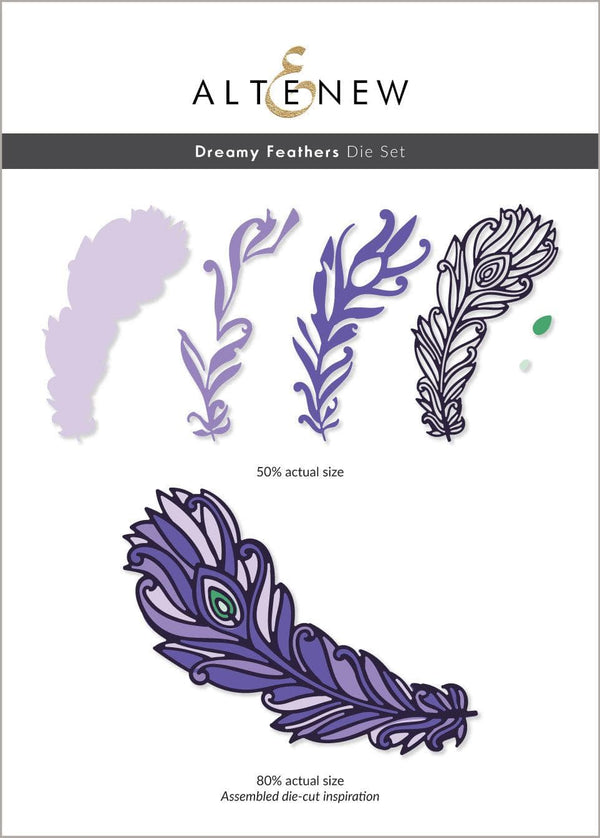 Part A-Glitz Art Craft Co.,LTD Dies Dreamy Feathers Die Set