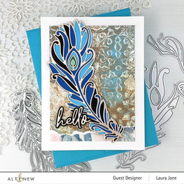 Part A-Glitz Art Craft Co.,LTD Dies Dreamy Feathers Die Set