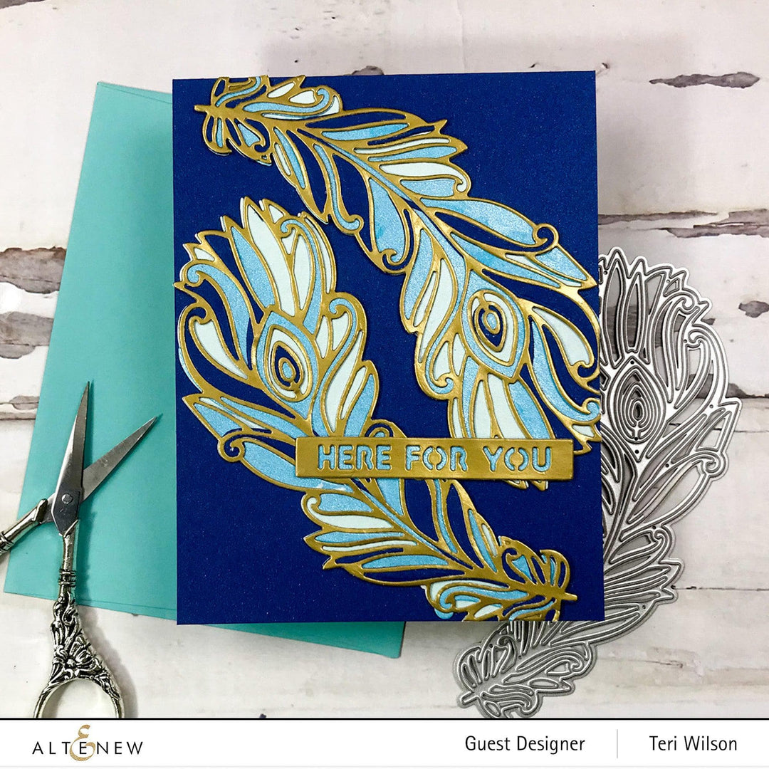 Part A-Glitz Art Craft Co.,LTD Dies Dreamy Feathers Die Set