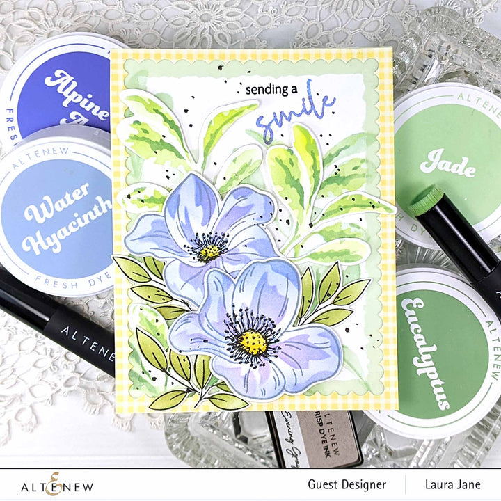 Part A-Glitz Art Craft Co.,LTD Dies Dynamic Duo: Always Smile Add-on Die Set