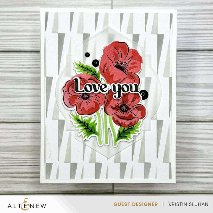 Dynamic Duo: Precious Poppies Add-On Die Set