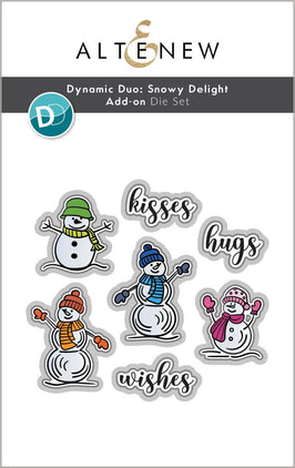 Part A-Glitz Art Craft Co.,LTD Dies Dynamic Duo: Snowy Delight Add-On Die Set
