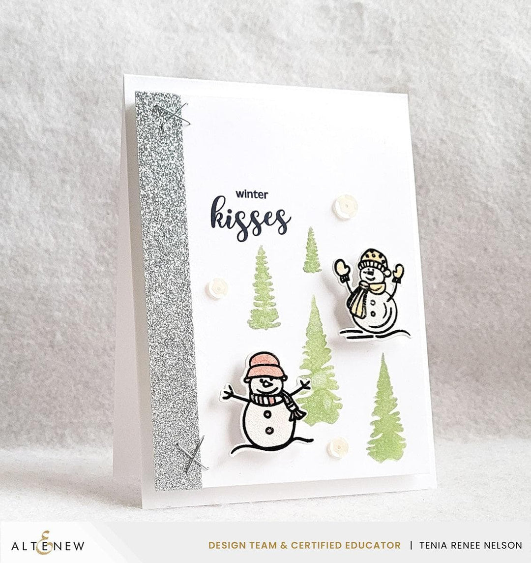 Part A-Glitz Art Craft Co.,LTD Dies Dynamic Duo: Snowy Delight Add-On Die Set