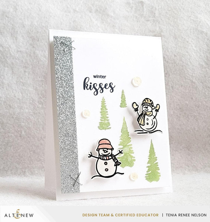 Part A-Glitz Art Craft Co.,LTD Dies Dynamic Duo: Snowy Delight Add-On Die Set