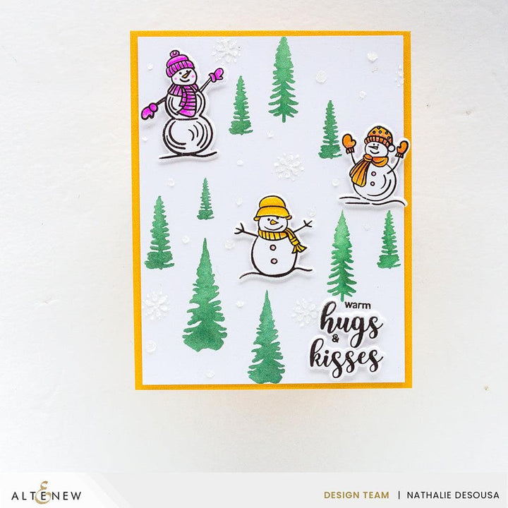 Part A-Glitz Art Craft Co.,LTD Dies Dynamic Duo: Snowy Delight Add-On Die Set