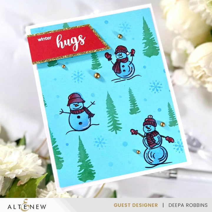 Part A-Glitz Art Craft Co.,LTD Dies Dynamic Duo: Snowy Delight Add-On Die Set